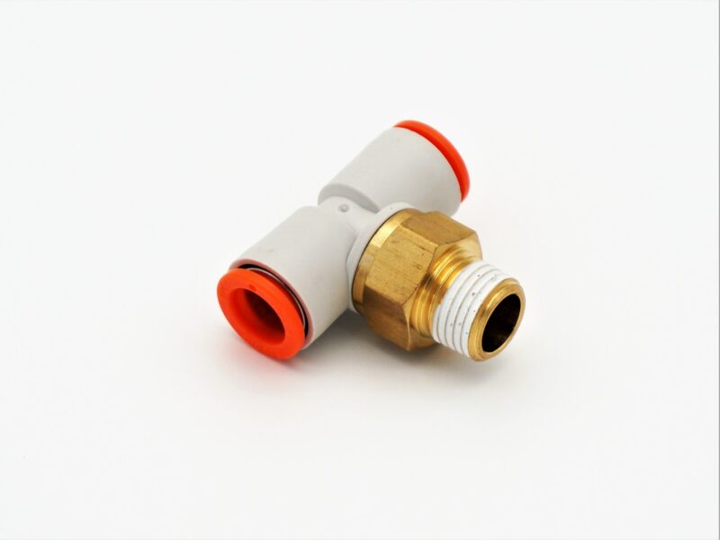 Fitting - T - NPT 1/4 Zoll auf 3/8 Zoll Luft – Bild 2