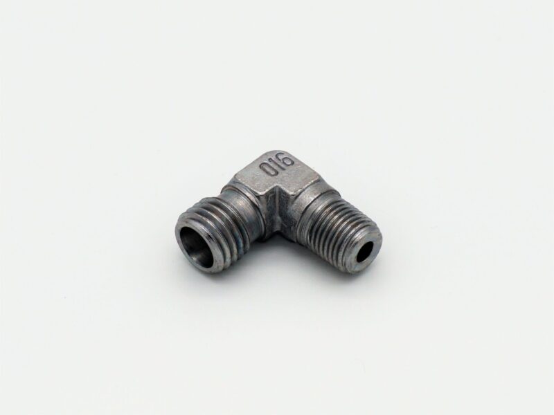 Nippel - NPT 1/8 Zoll auf 1/4 Zoll - 90°
