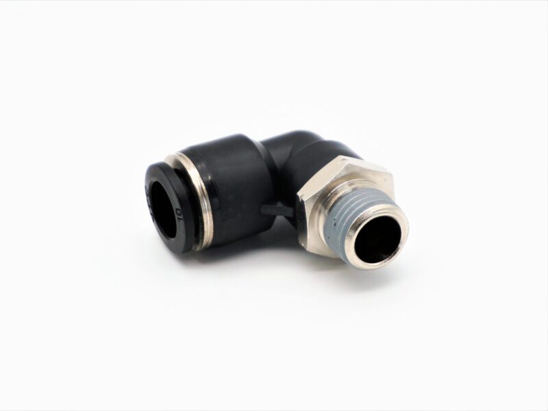 Fitting - AG 1/4 Zoll NPT / 10mm Luft - 90° – Bild 2