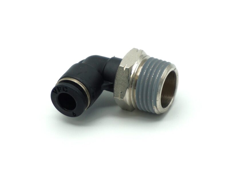 Fitting - AG 3/8 Zoll NPT / 6mm Luft - 90° – Bild 2