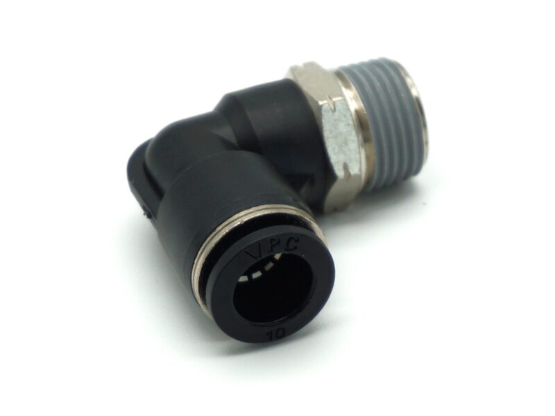 Fitting - AG 3/8 Zoll NPT / 10mm Luft - 90° – Bild 2