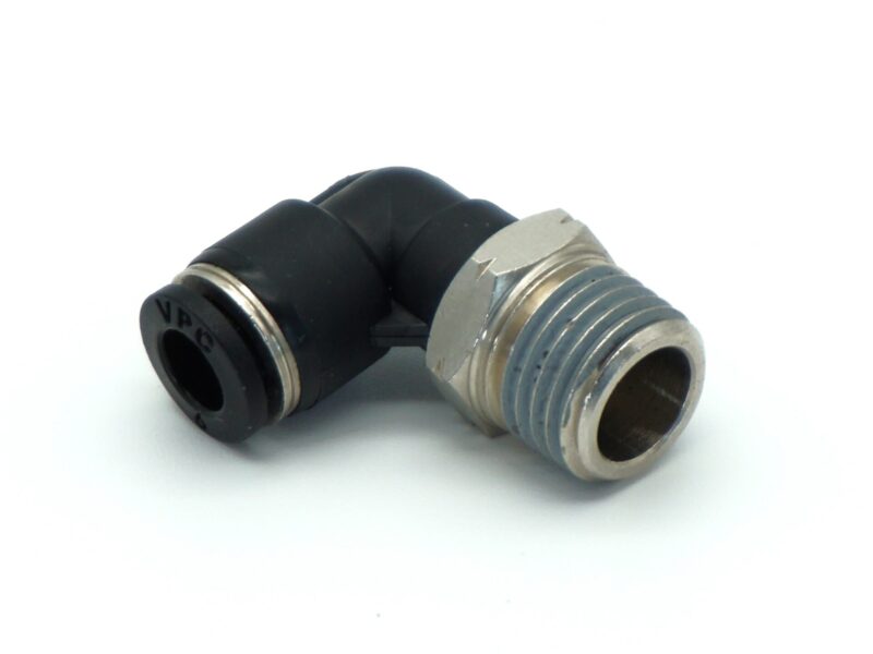 Fitting  - AG 1/4 Zoll NPT / 6mm Luft - 90°