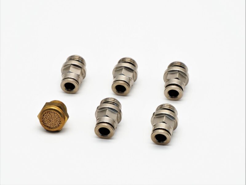Fitting Kit Management - 1/4 Zoll Gewinde  / 6mm Luft - Metall Push-In – Bild 2
